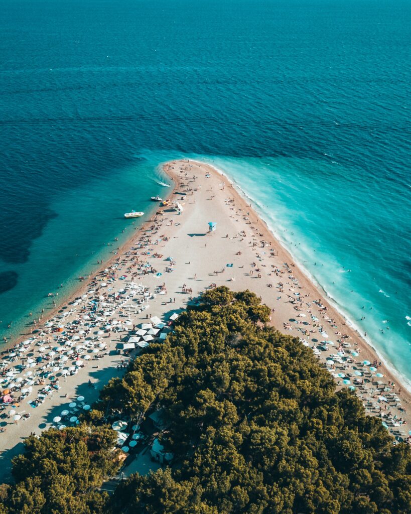 zlatni rat kroatie strand